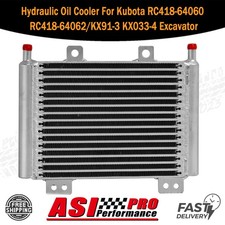 Hydraulic Oil Cooler For Kubota Rc418-64060 Rc418-64062kx91-3 Kx033-4 Excavator