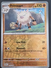 Pokemon Primeape [Paldea Evolved - 107/193] Reverse Holofoil