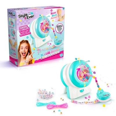 Style 4 Ever Magic Spinner Bracelets   DIY Friendship Bracelet Maker Kit (600+ B