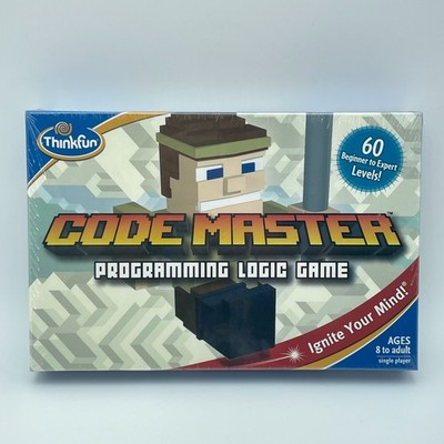 THINKFUN Code Master Logic Game Single Player 60 Levels STEM Coding NEW Sealed