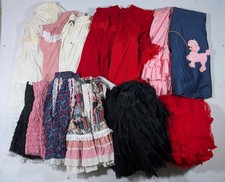 Vintage Lot Of 15 Square Dance Petticoat Skirt Shirt Women's Various Sizes