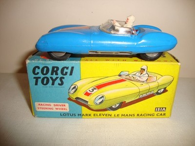 Corgi Diecast Model Lotus Mark II Le Mans Racing Car Model no. 151