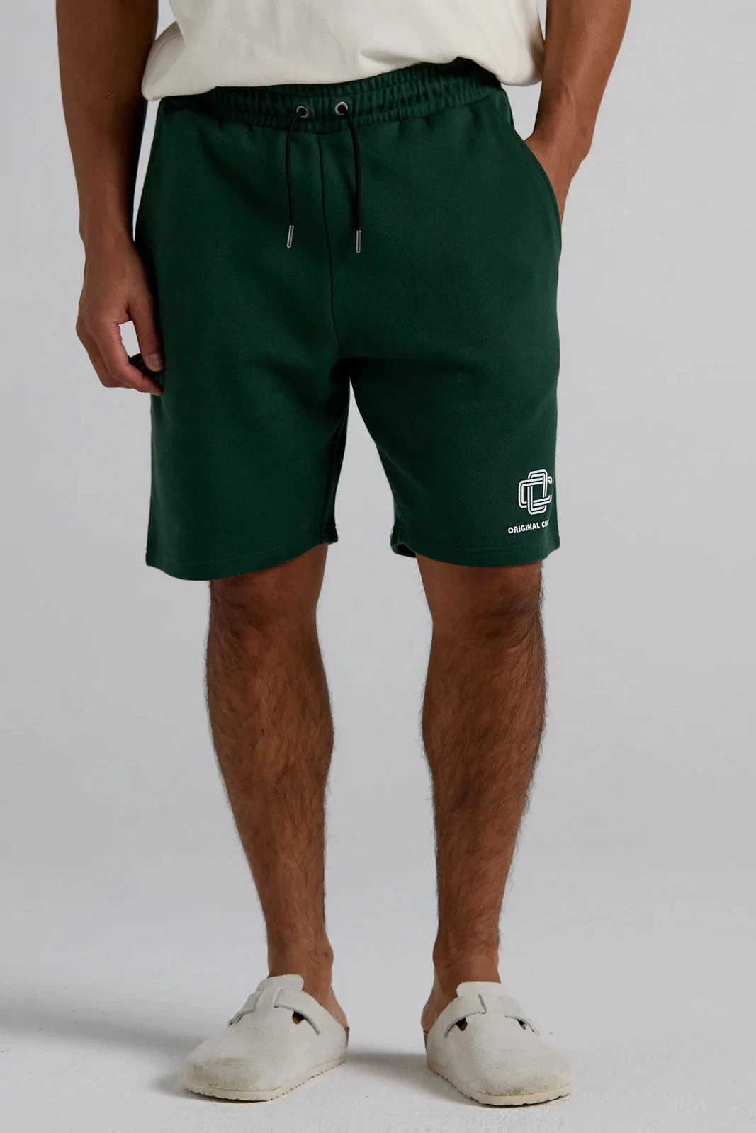 Original Creator Varsity Shorts – Green | Men’s 7” Cotton Pique Scuba Shorts