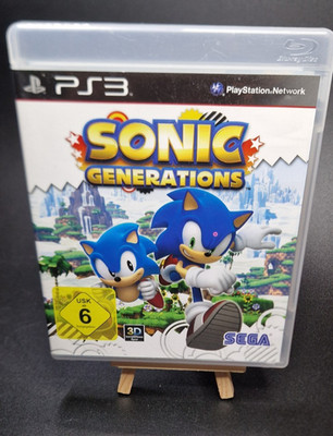 Sonic Generations (Sony PlayStation 3) PS3 mit Anleitung