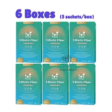6X Medaily 3 Biotic Fiber Supplement Prebiotic Probiotic Postbiotic