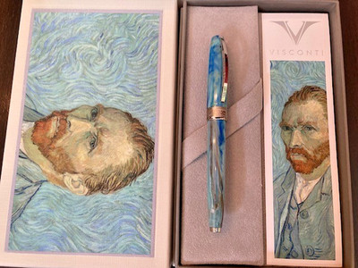 Visconti Van Gogh Self Portrait Rollerball Pen Brand New w/Gift Box Presentation