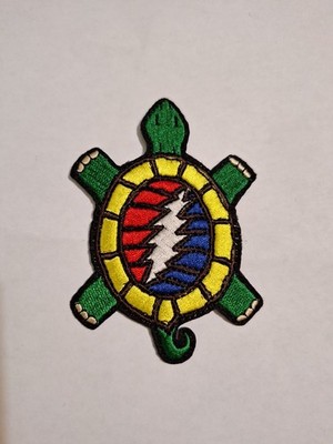 3'' Grateful Dead Terrapin Station Bolt Turtle embroidered patch Iron on patches