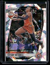 Tiffany Mitchell 2024 Panini Prizm WNBA Ice Prizms #57 Connecticut Sun