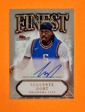 2025 Topps Finest Basketball: Luguentz Dort Finest Autographs FA-LD