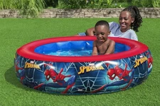 Spider-Man Kids Inflatable Pool 48"x12" Kiddie Swimming Pool Ages 2+ Summer Fun