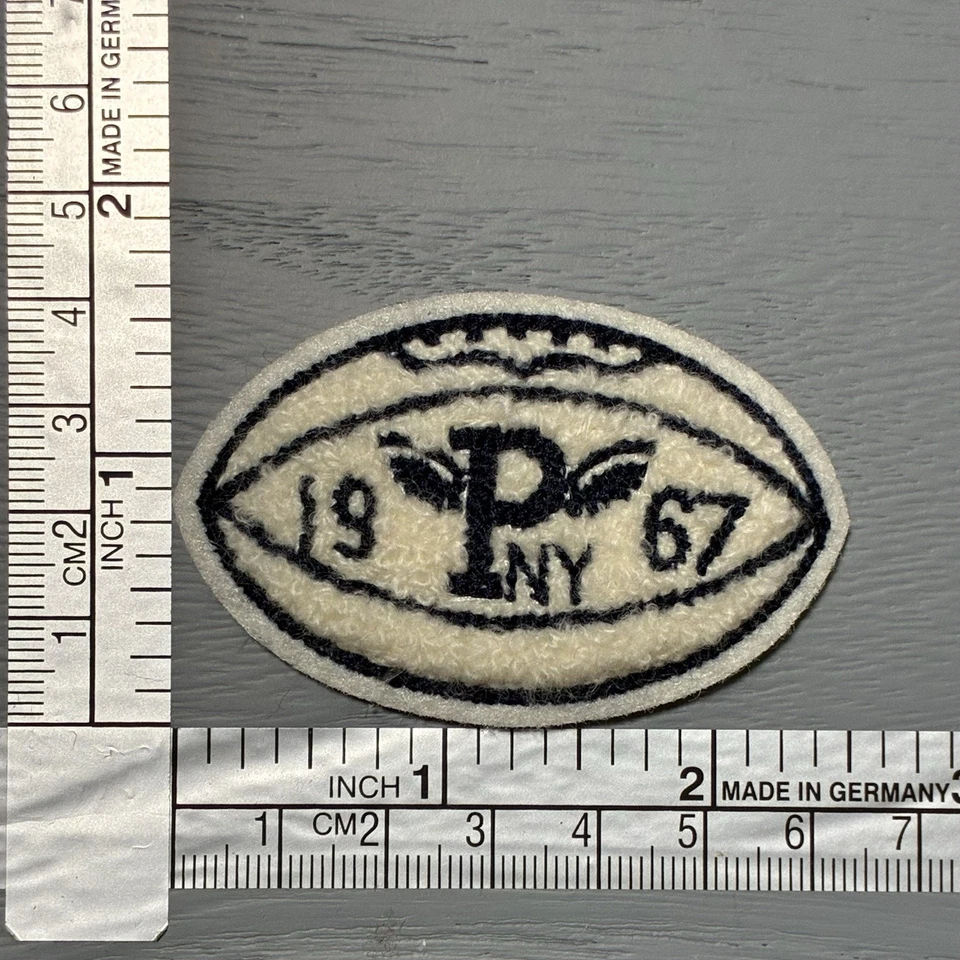 Embroidered Chenille Patch 1967 New York Ralph Rugby PRL Appliqué - Image 2 of 3