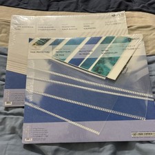 Creative Memories LANDSCAPE Page Protectors 12"x10"  White Scrapbook Pages 15 