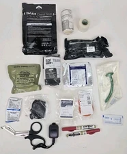 NEW USGI Major Trauma Kit Refill IFAK contents in description FOR TRAINING
