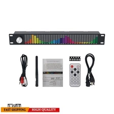 Pro 31 Bands Music Spectrum Display 2 Channel 15 Bands Digital Equalizer +Remote
