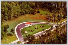 Hienie's Drive In, St. Ignace, Michigan MI DRIVE IN RESTAURANT AERIAL VIEW PC