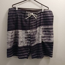 Sonoma Goods For Life Swim Trunks Board Shorts Men's Size XL Stripe
