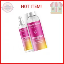 Pink Stork Magnesium Spray Mist - Pure Magnesium Chloride for Morning Sickness, 