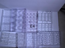 7 Molds Chocolate World Polycarbonate /Greyas / Pavoni Made in Belgium Italy