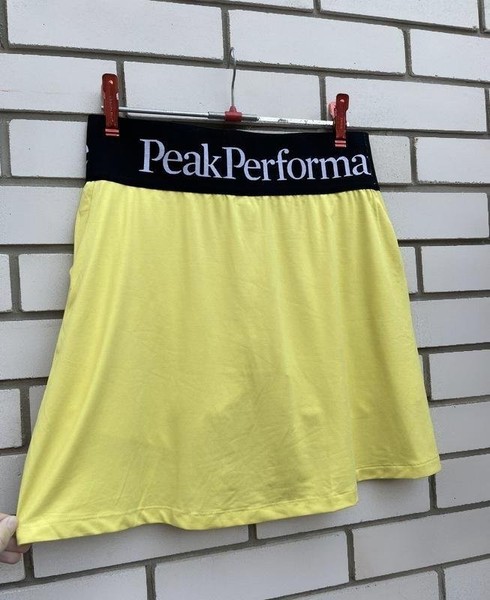Women Peak Performance Skirt Yellow 38 / M / 46
