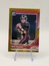 2024 Panini Donruss Optic Kirk Cousins #7 Gold Prizm /10 True Gold