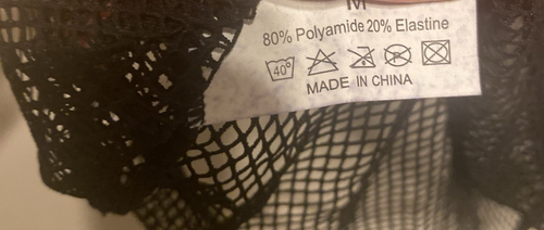 Unbranded Men's Tank Top Sheer Fishnet Racerback Black Mesh Size Medium NWOT - Bild 5 von 5