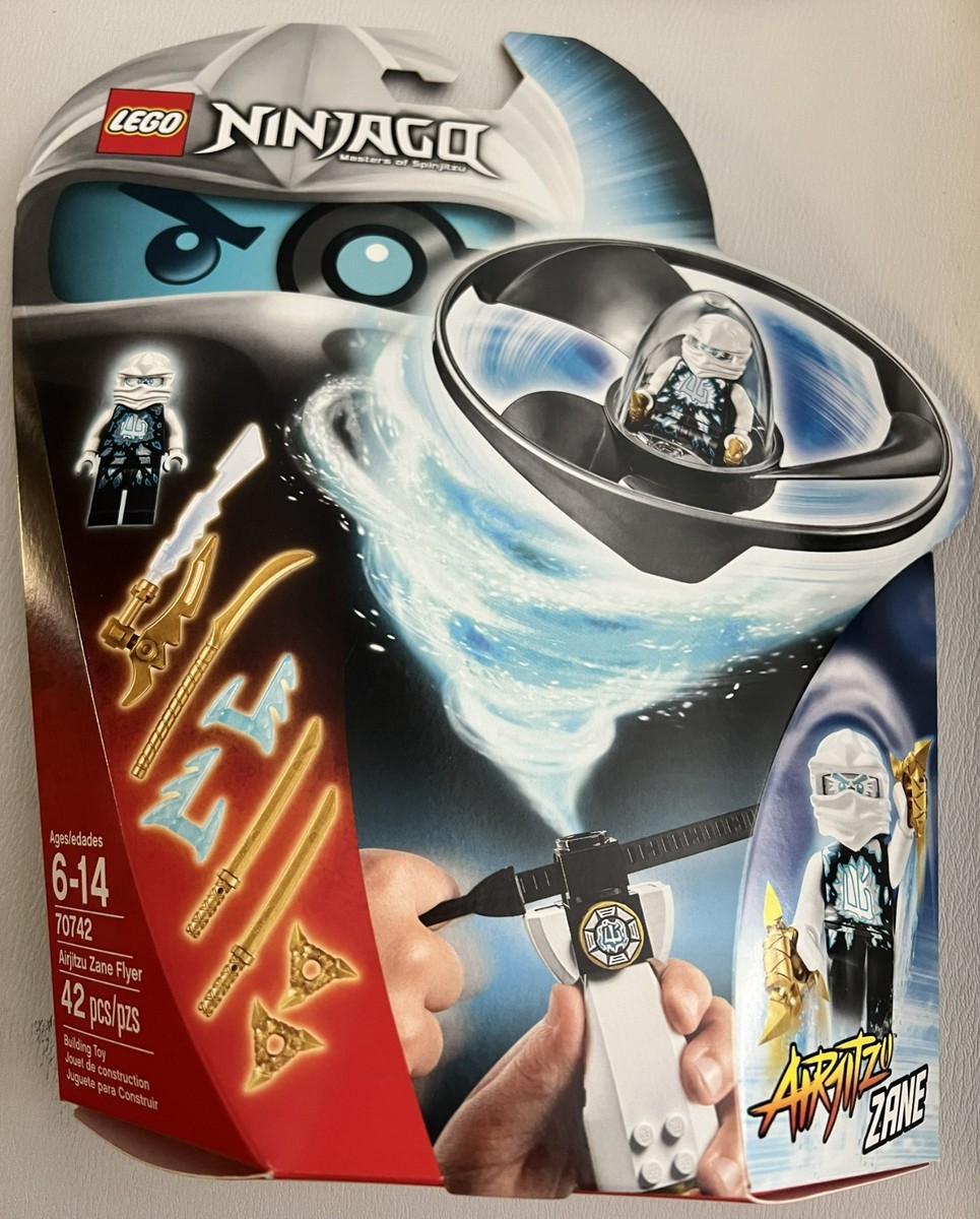 LEGO NINJAGO 70742: Airjitzu Zane Flyer Retired Hard to Find Brand