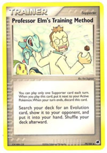 Professor Elm's Training Method - 79/101 - Uncommon LP EX Dragon Frontiers