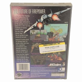 Star Fighter (Sega Saturn, 1996) CIB Complete w/ Manual + Reg Card Tested