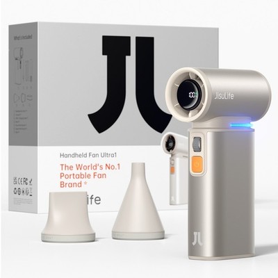 JISULIFE ultra 1 Turbo Fan 9000mAh 100-Speed Fast Charge Certified