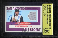 BAS 2013 Topps Heritage Minor League Edition Rymer Liriano #CCR-RL Authentic 3c7