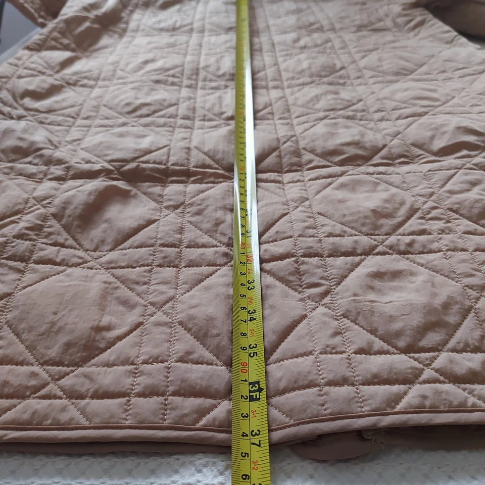 Coat Jacket Beige Size UK L EUR 14 From Turkey Excellent Condition Autumn Spring - Image 4 of 4