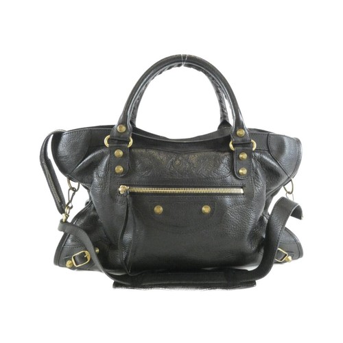 Authentic Balenciaga The City 115748 AZK13 Bag #230-000-449-7157