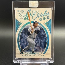 Marketplace image: 2025 Panini Flawless #RJ-MO Reggie Jackson Mr October 1/1 SUPERFRACTOR🚨SSP