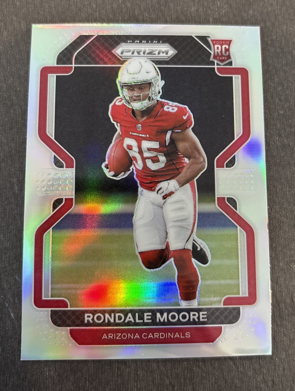 Rondale Moore Rookie - 2021 Panini Prizm Silver #347 Arizona Cardinals