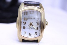 Invicta Lupah Womens Watch 24mm MOP Dial Gold Green Leather 13834