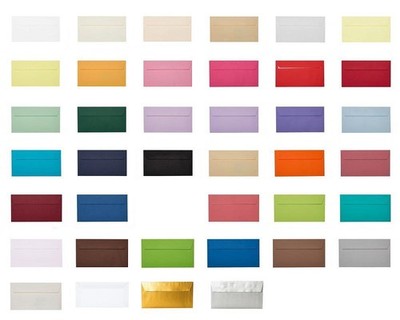 Briefumschläge DIN lang haftklebend 110 x 220 mm 120 g/m² 25 Stück