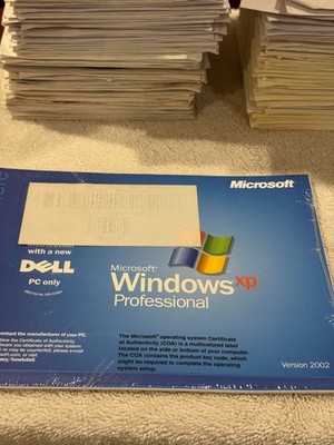 Microsoft Windows XP Professional - NO SERIAL # - NEW/SEALED!!!