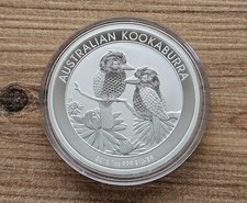 2013 Australian Kookaburra 1 oz .9999 Silver Coin BU Perth Mint In Capsule MINT