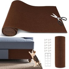 Cat Scratch Furniture Protector 78.7"x15.8" Self Adhesive Cat Scratch Mat Pad...