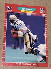 1989 Pro Set #262 Hoby Brenner Football Card