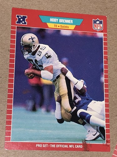1989 Pro Set #262 Hobby Brenner Football Card