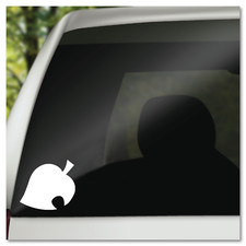 6" Video Game Animal Crossing Leaf Vinyl Decal Sticker
