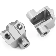 NEW STRC CNC Machined Alum Rear Lower Shock Mount Silver (2) :Traxxas TRX-4