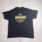 Milwaukee Bucks Shirt Mens XL Black Gildan 2021 NBA Basketball Champions*