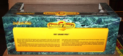 Pontiac Grand Prix 1997 1/18 #97 John Deere Black/Gold American Muscle ERTL NIB - Picture 6 of 9