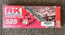 RK M525 Standard Chain Motorcycle Chain 525 120L