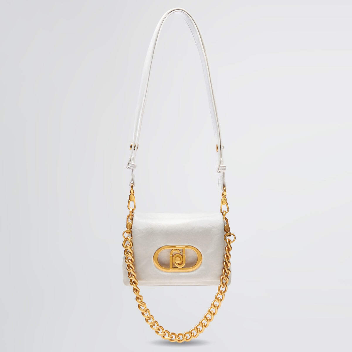 ショルダーバッグ・ポシェット LIU JO Women Shoulder Bags AA5062E0914 X0459 White NEW Liu Jo - LaPuffy Off White Shoulder Bag - AA5269E0886