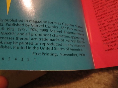 EXTREMELY RARE LIFE OF CAPTAIN MARVEL TRADE PAPERBACK COLLECTING 1ST THANOS!!! - Picture 4 of 12