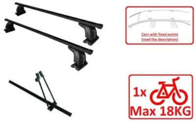 Satz Dachträger + Fahrrad Rack für 1 M103B/120 für Mazda Biante MPV 2008-2018