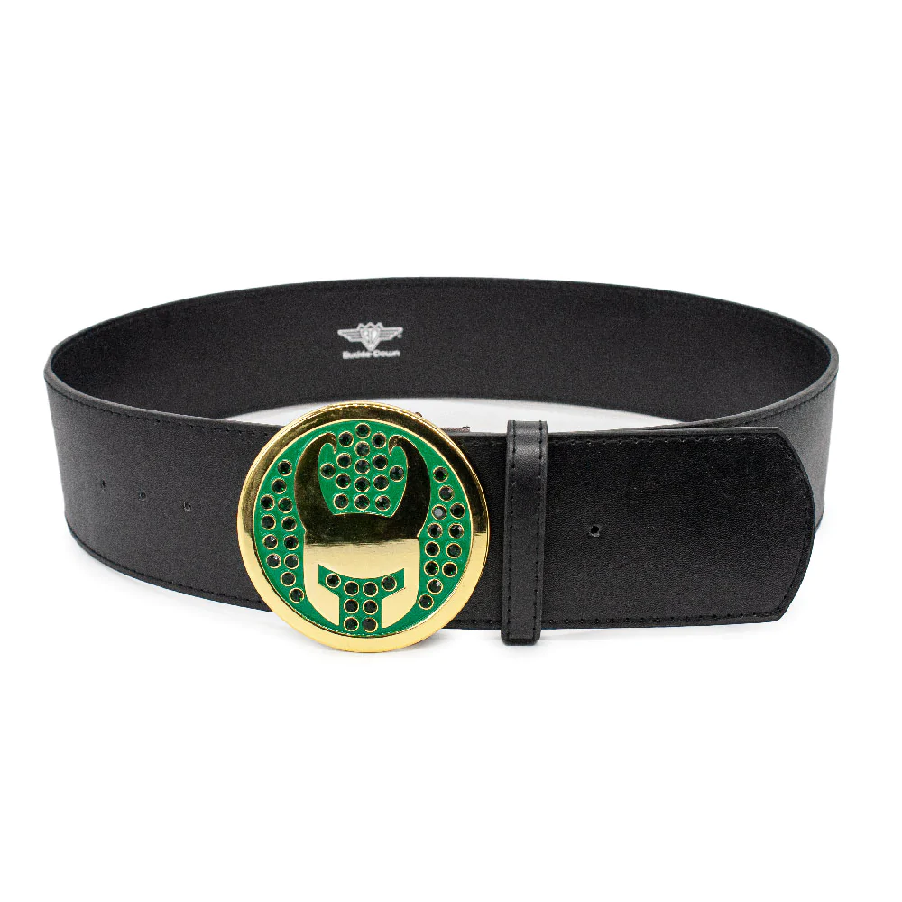 Disney Marvel Loki ロキ ベルト NWT Buckle-Down Products Marvel LOKI Avengers Icon w/Crystal